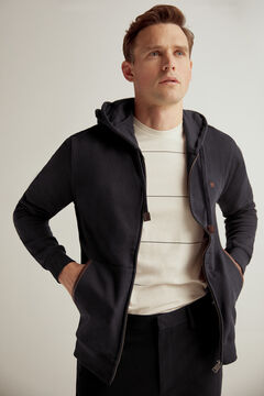 Pedro del Hierro Zip cardigan Blue