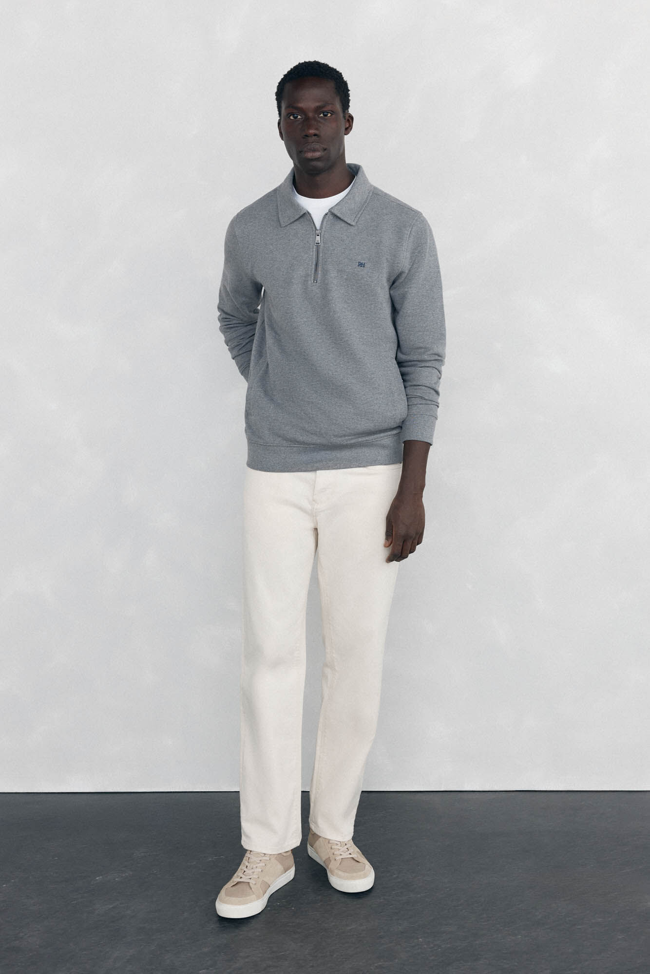 Pedro del Hierro Turtleneck sweatshirt Grey
