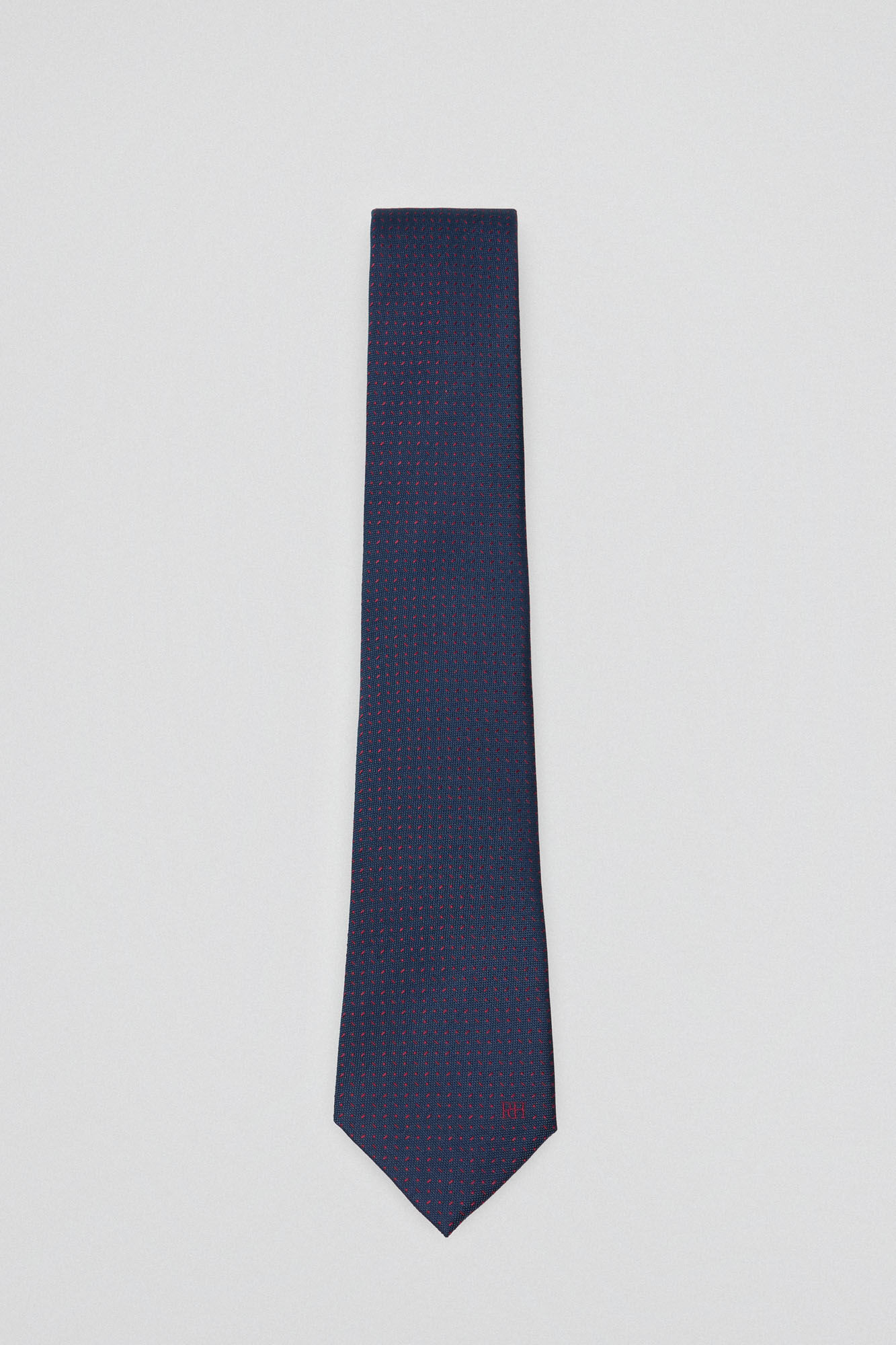 Pedro del Hierro Corbata seda natural Azul