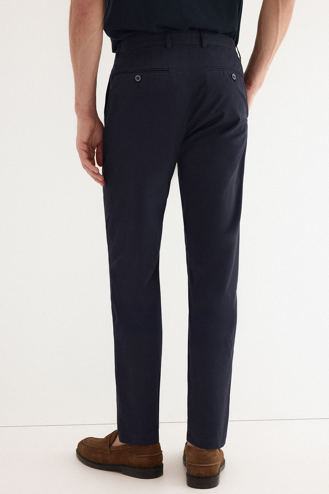 Pedro del Hierro Cal&ccedil;as chino de estrutura slim fit Azul