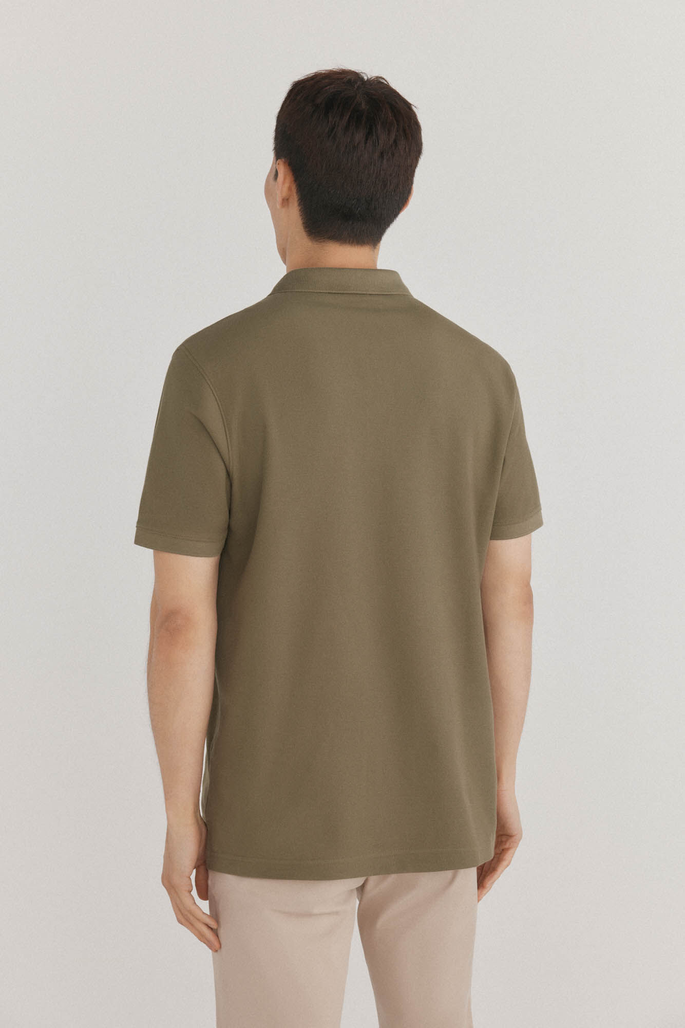 Pedro del Hierro Polo b&aacute;sico piqu&eacute; Verde