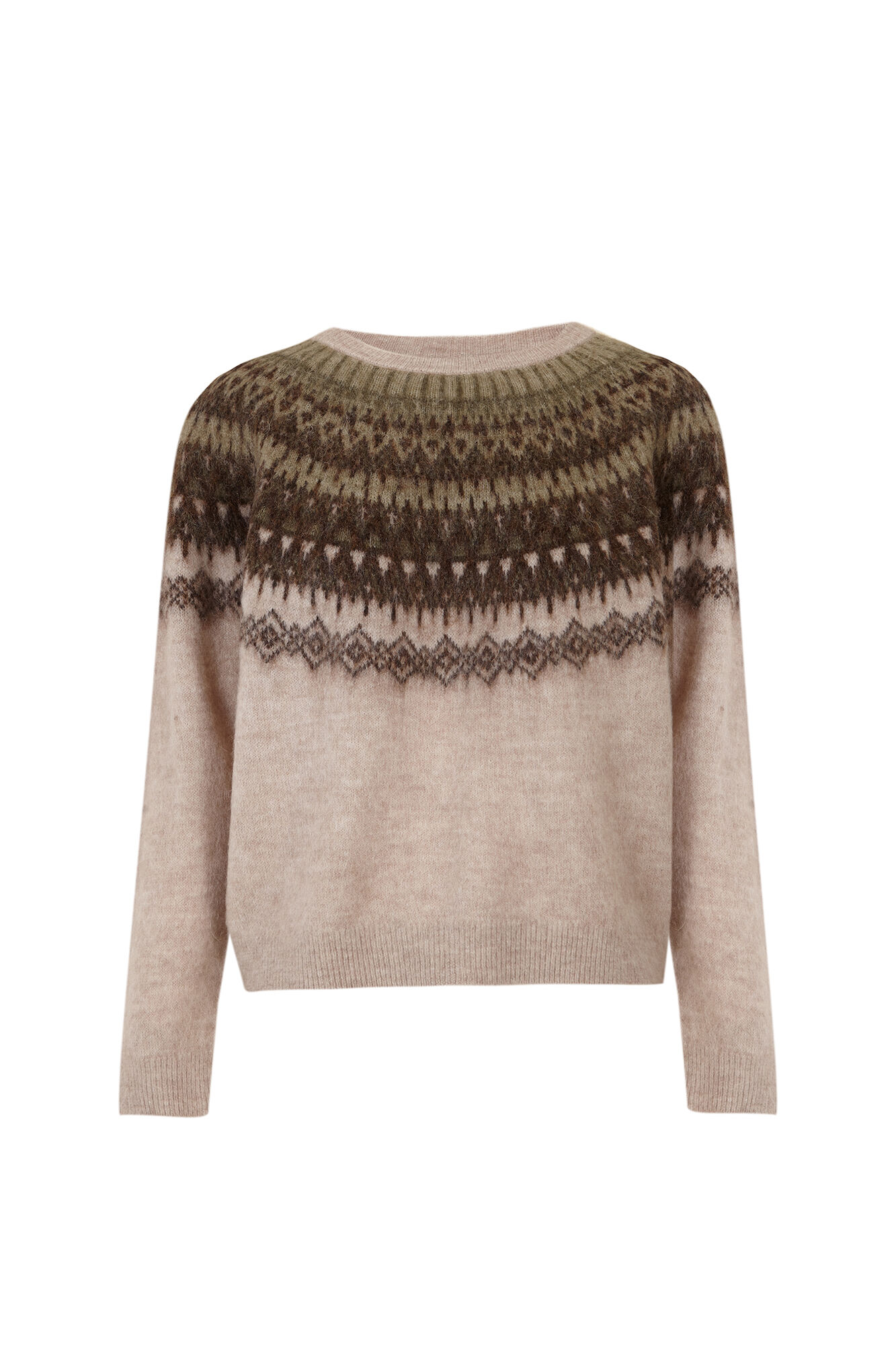 Pedro del Hierro Geometric jacquard jumper Several