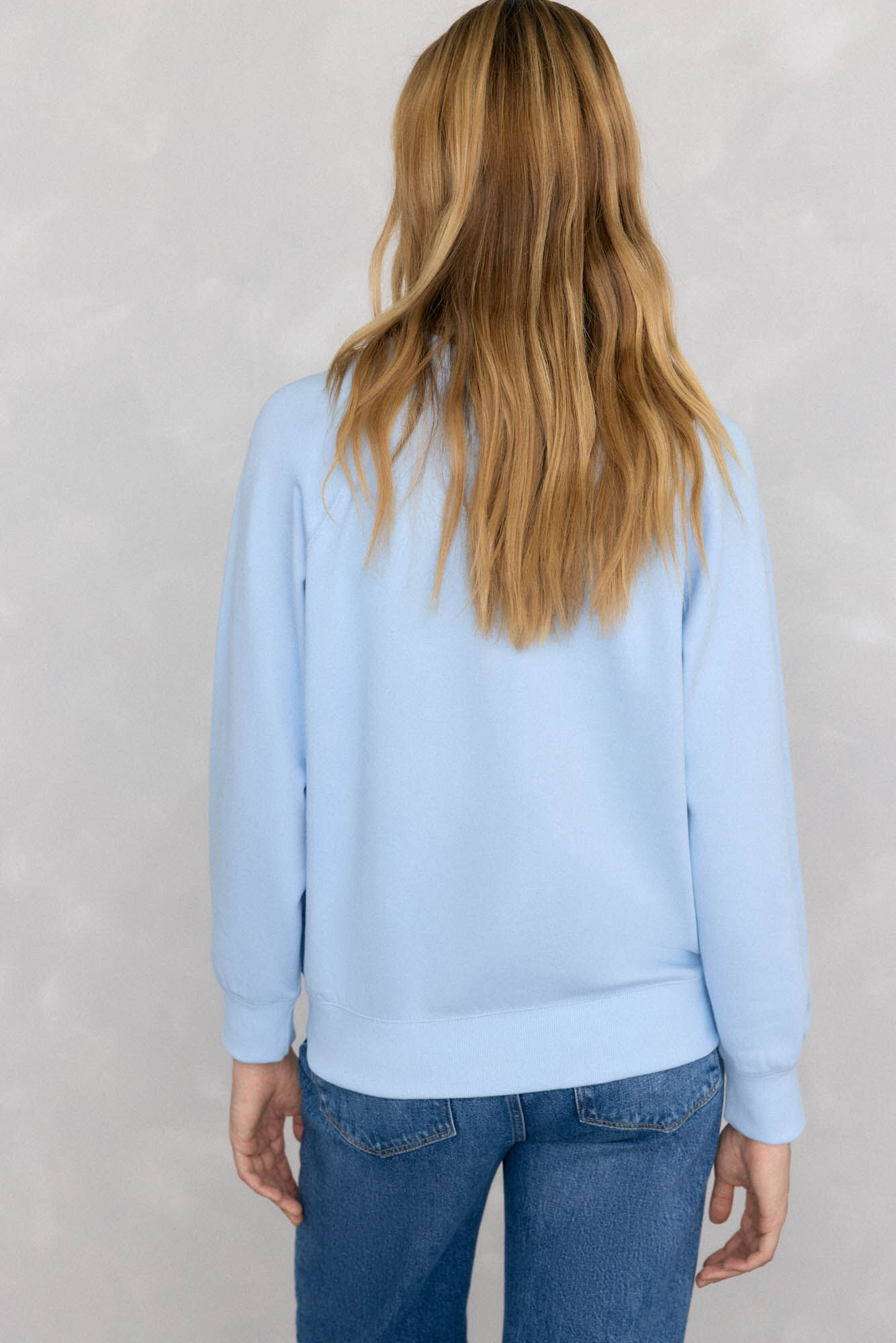 Pedro del Hierro Sweatshirt logo bordado Azul