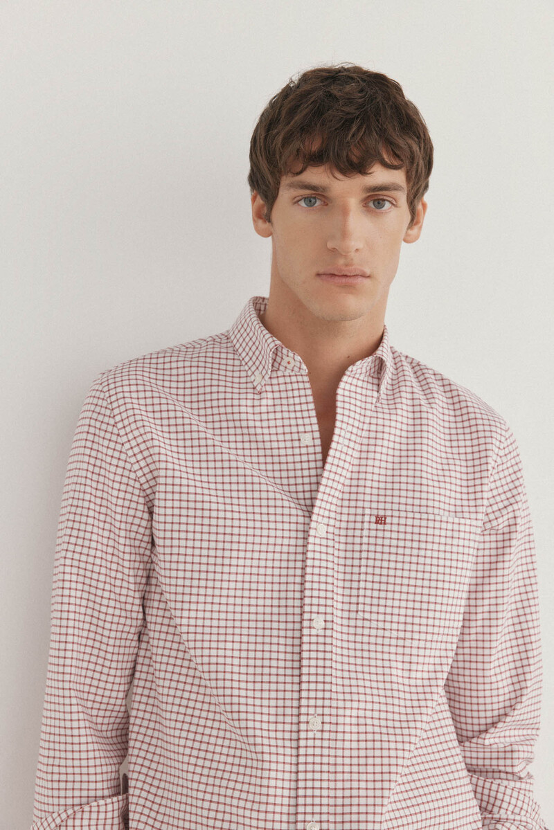 pedro del hierro Camisa non iron oxford cuadros Rebajas online Ropa