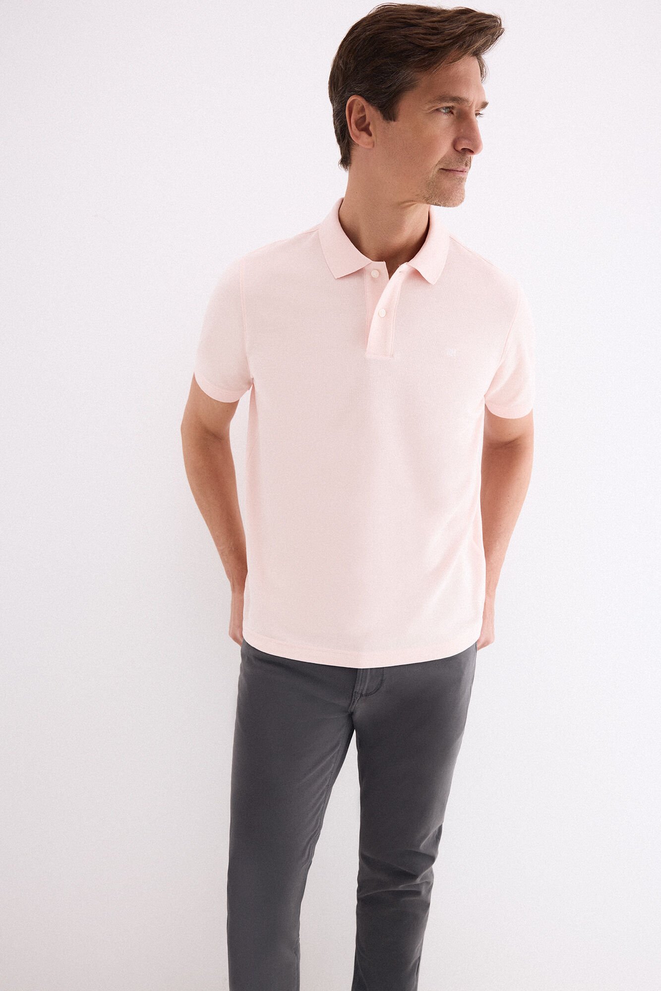 Pedro del Hierro Basic piqu&eacute; polo shirt