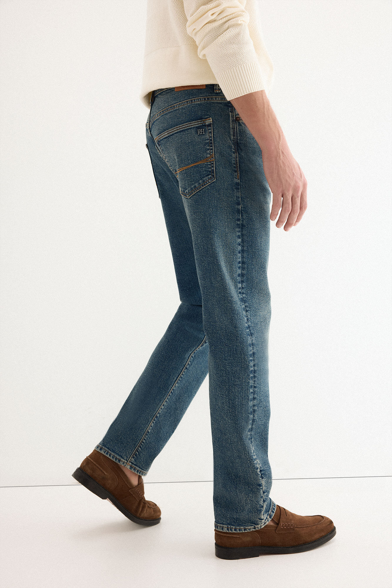 Pedro del Hierro Premium flex regular jeans Blue