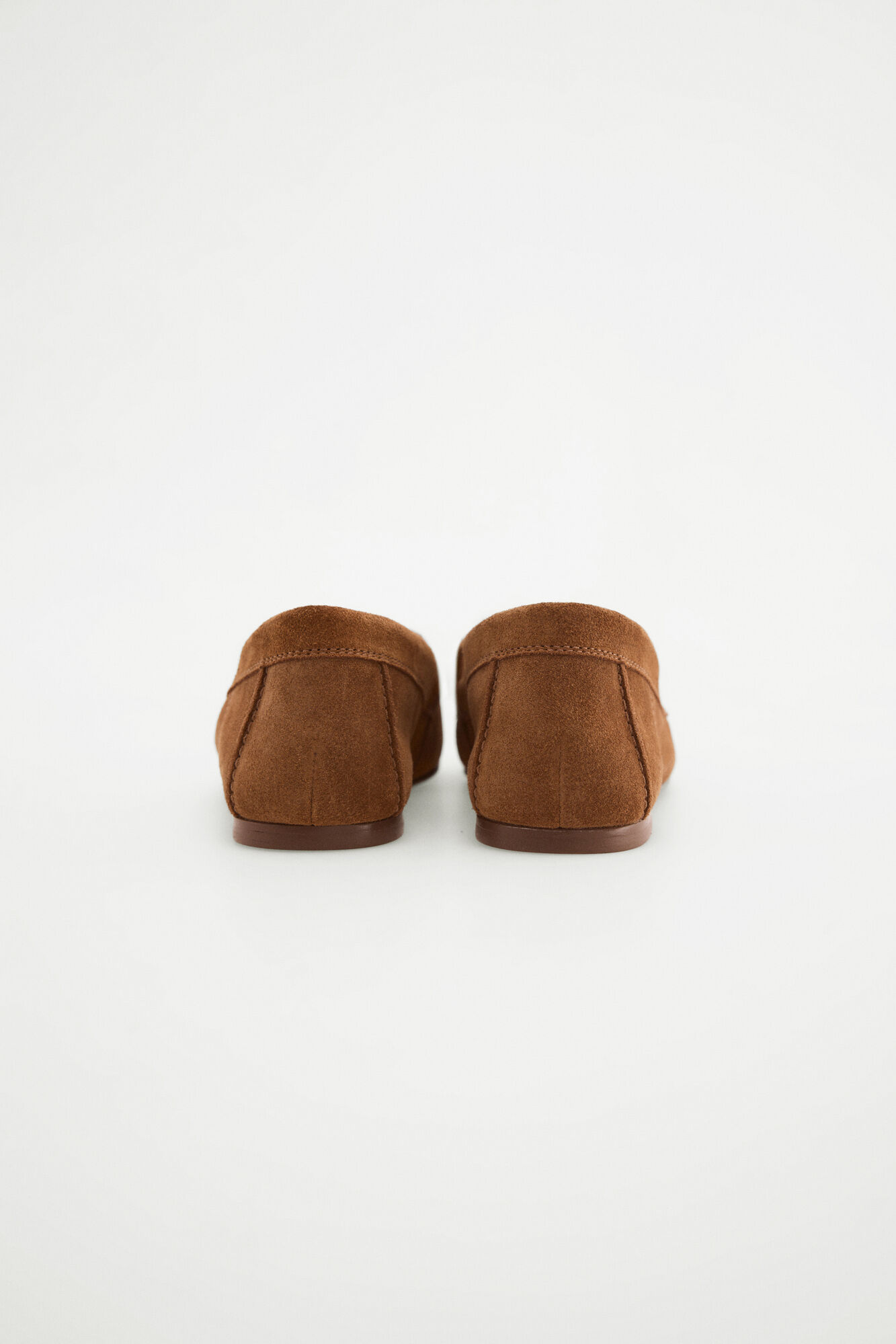 Pedro del Hierro Split leather loafer Beige