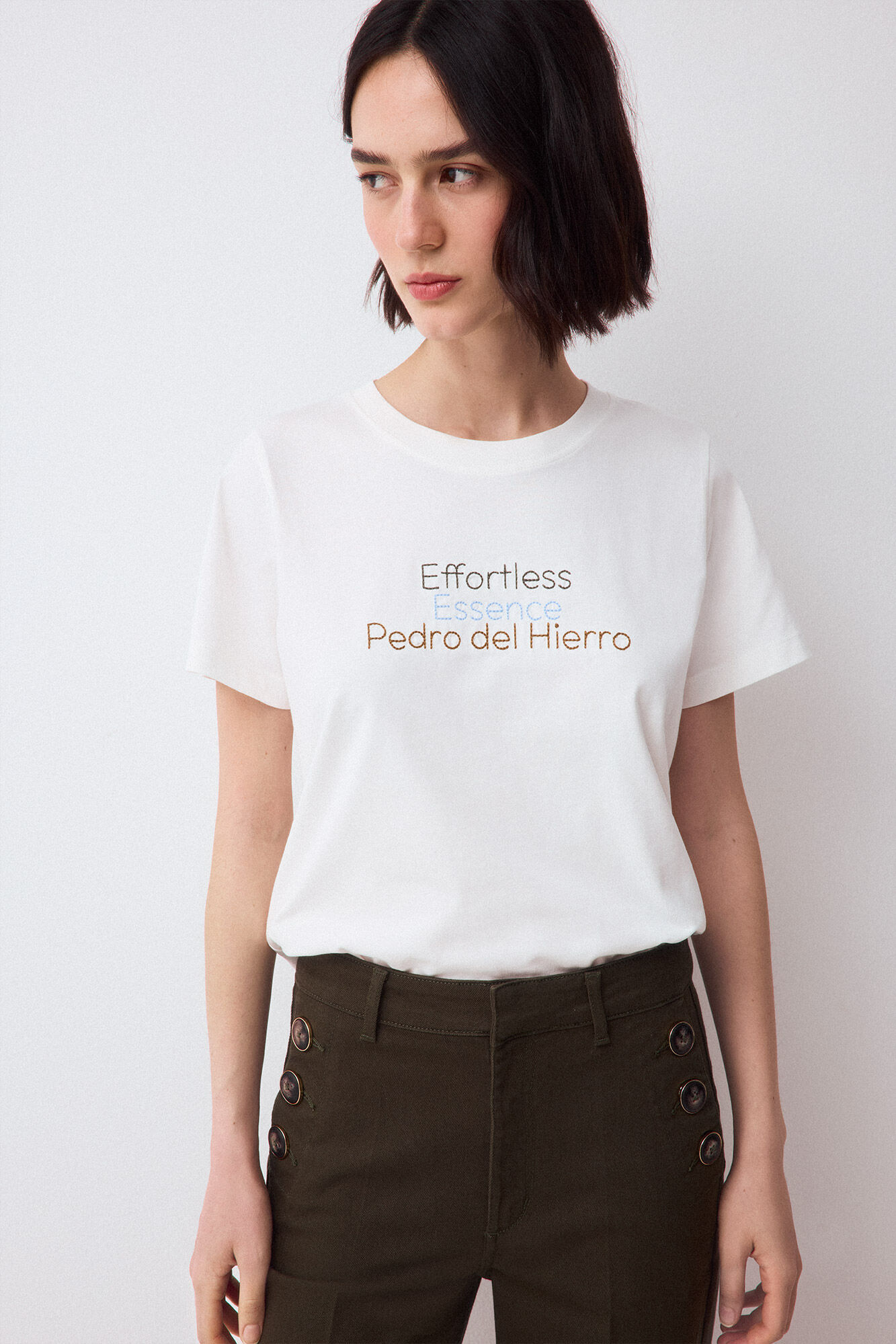 Pedro del Hierro Short sleeve graphic T-shirt
