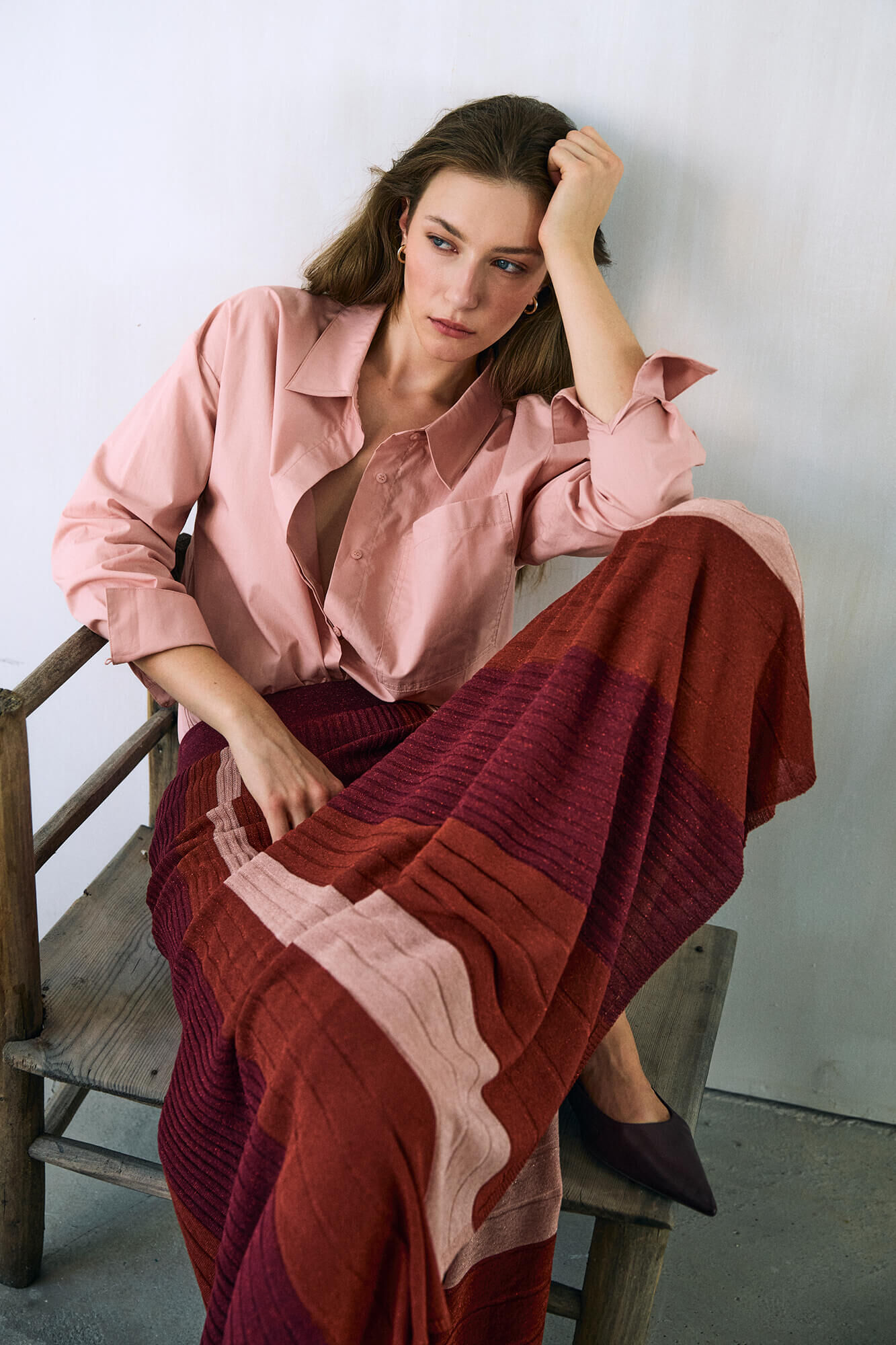 Pedro del Hierro Camisa folgada lisa