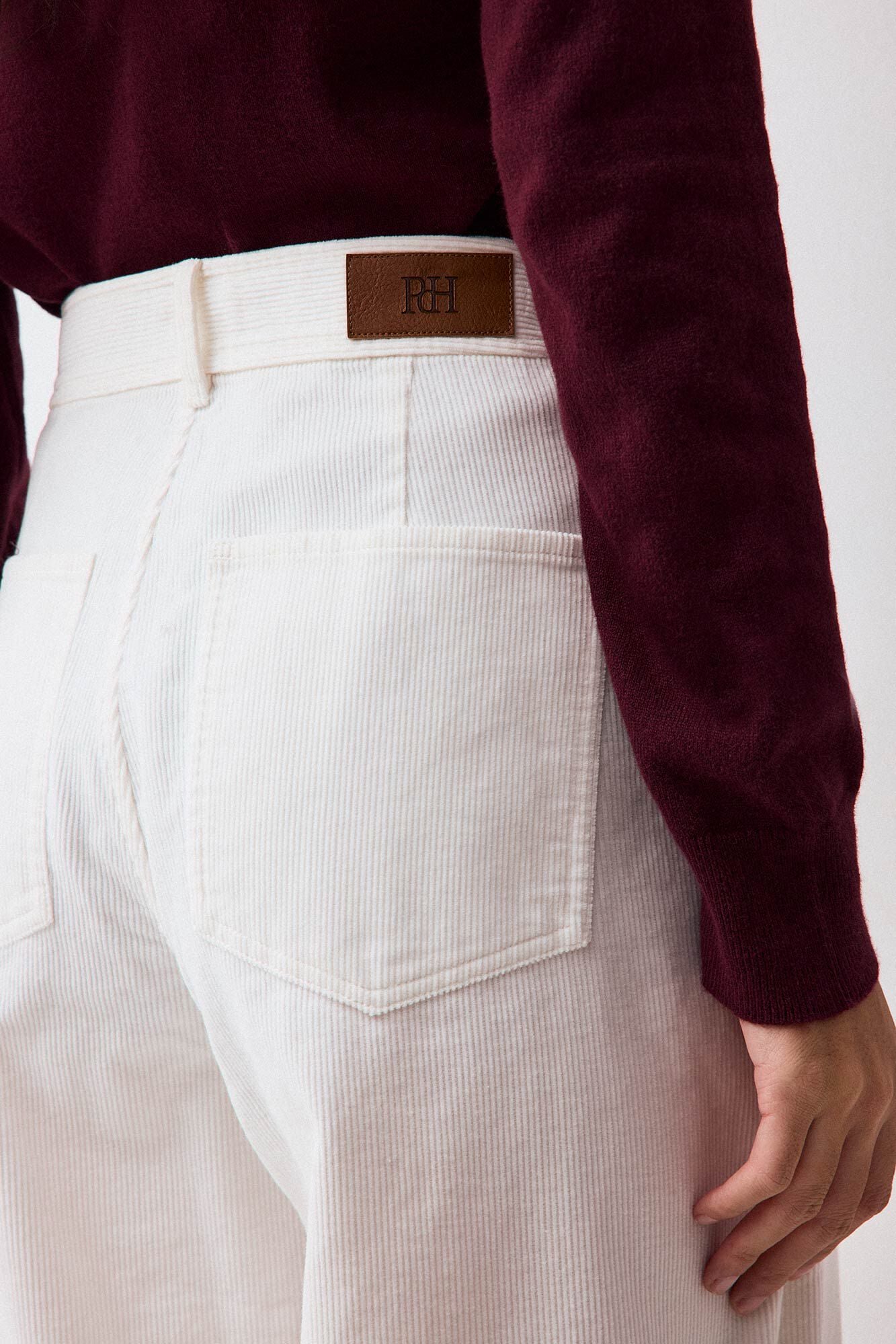 Pedro del Hierro Corduroy balloon trousers