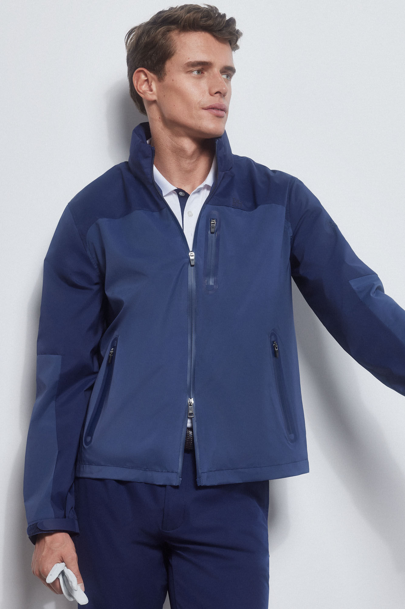 Pedro del Hierro GOLF two-tone windbreaker Blue