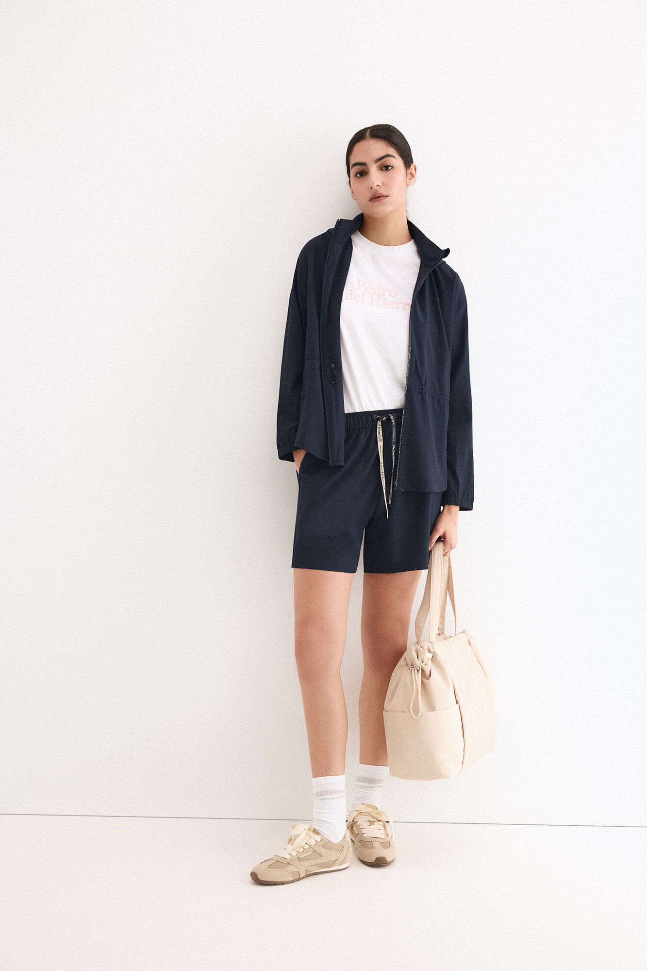 Pedro del Hierro Oversize activewear logo T-shirt