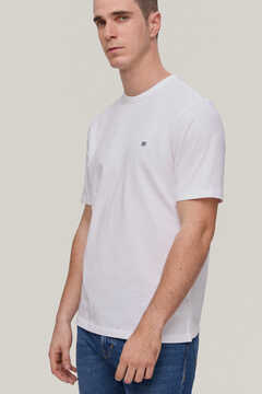 Pedro del Hierro Camiseta básica Blanco