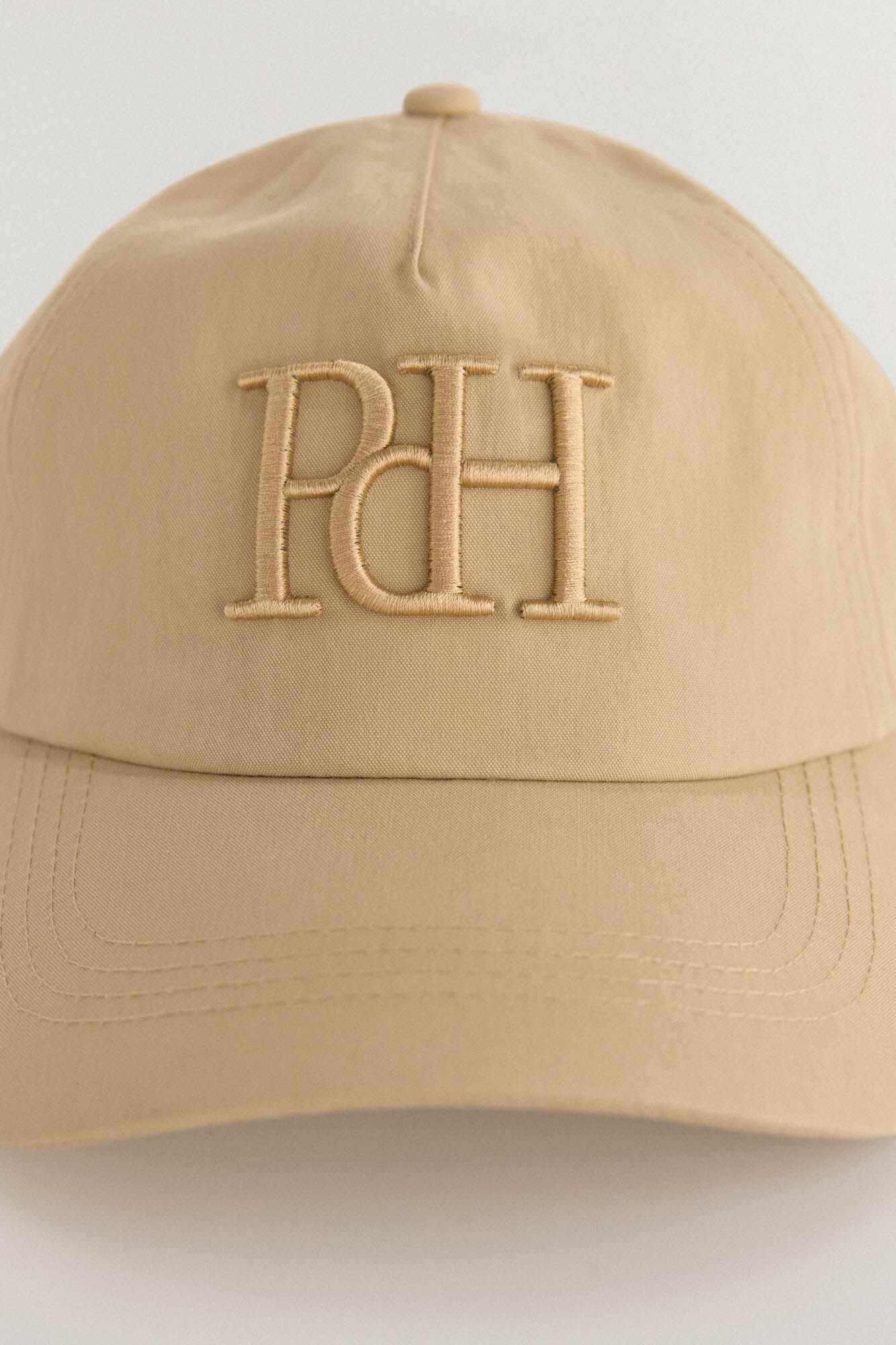 Pedro del Hierro Fabric baseball cap Beige