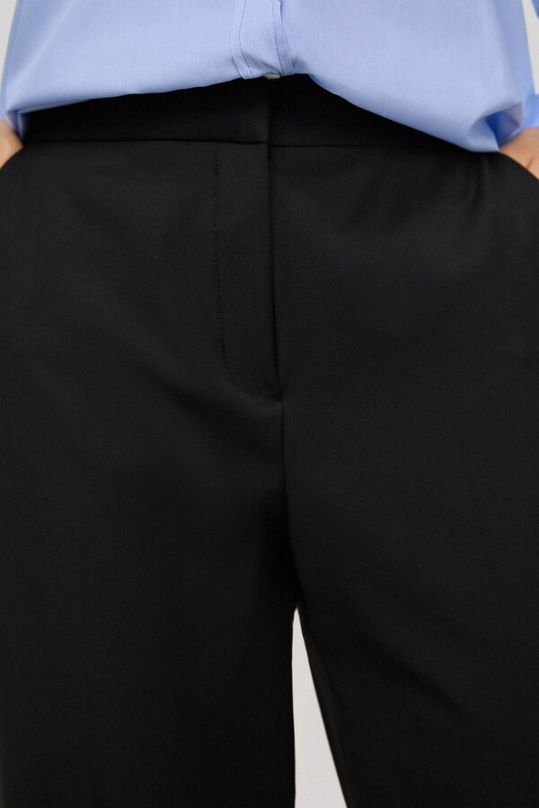 Pedro del Hierro Almirante High-waist trousers Black