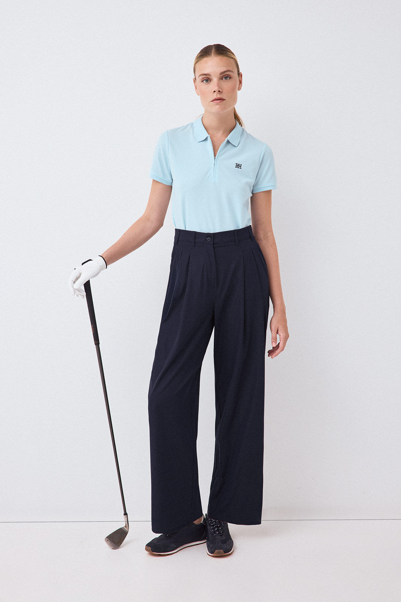 Pedro del Hierro Polo de manga curta Azul