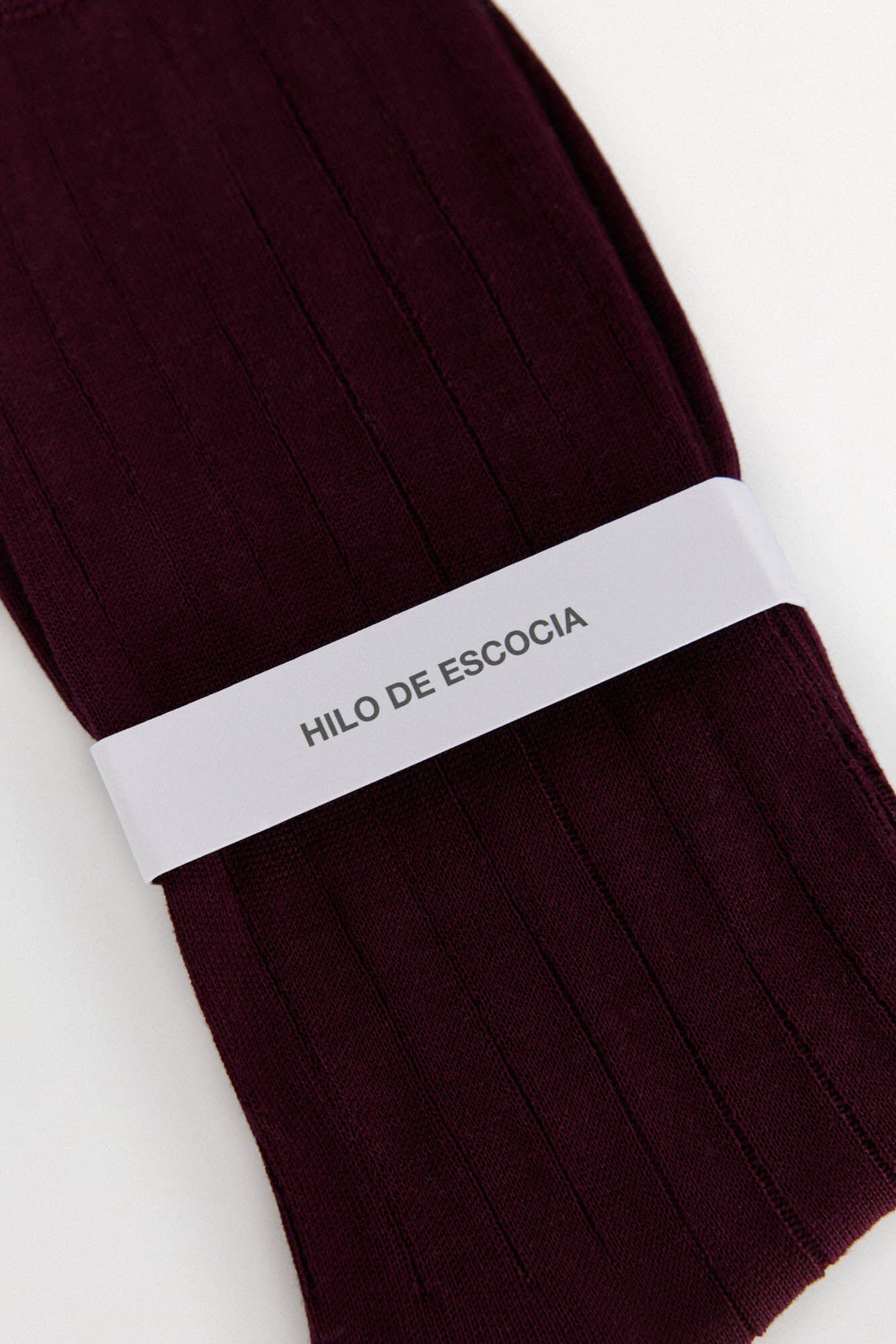 Pedro del Hierro Plain dress socks Burgundy