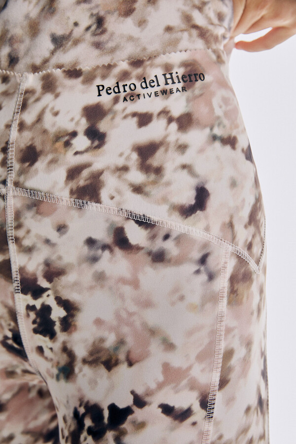 Pedro del Hierro Printed high waist compression leggings Several