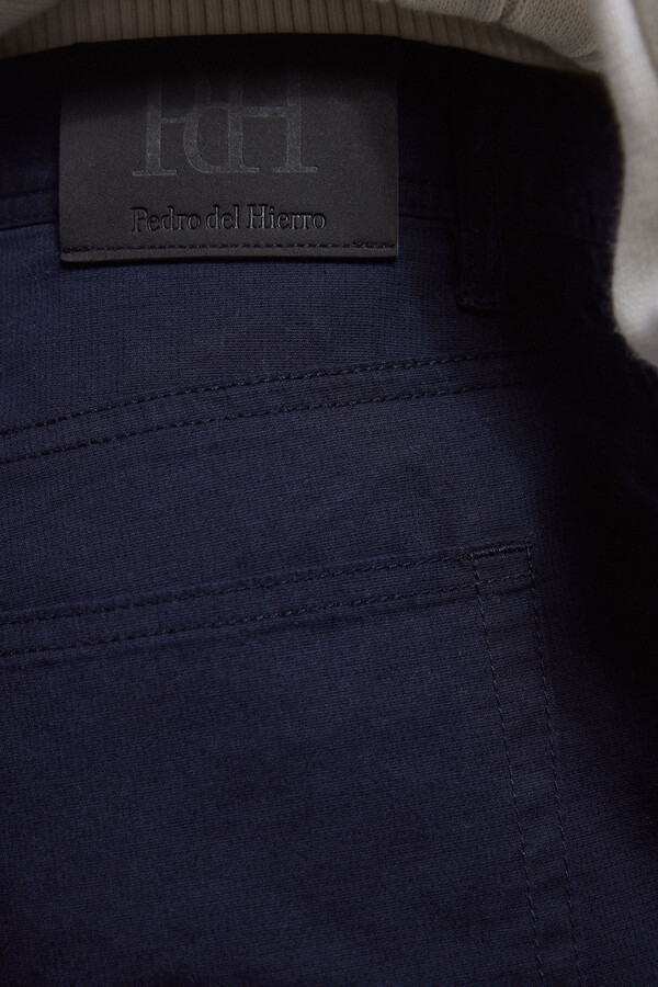 Pedro del Hierro 5-pocket trousers, slim fit Blue