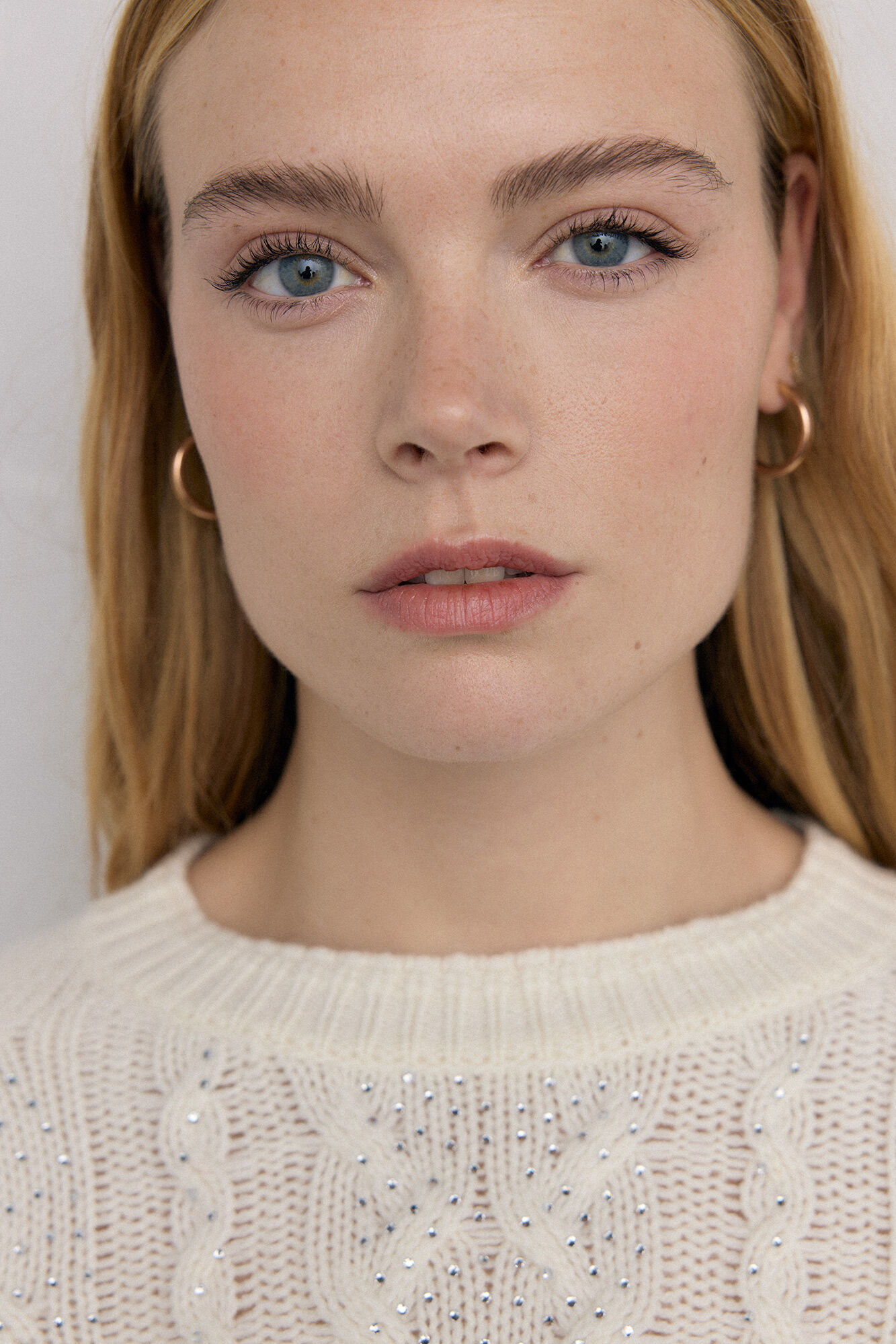 Pedro del Hierro Jersey de ochos tachas brillo