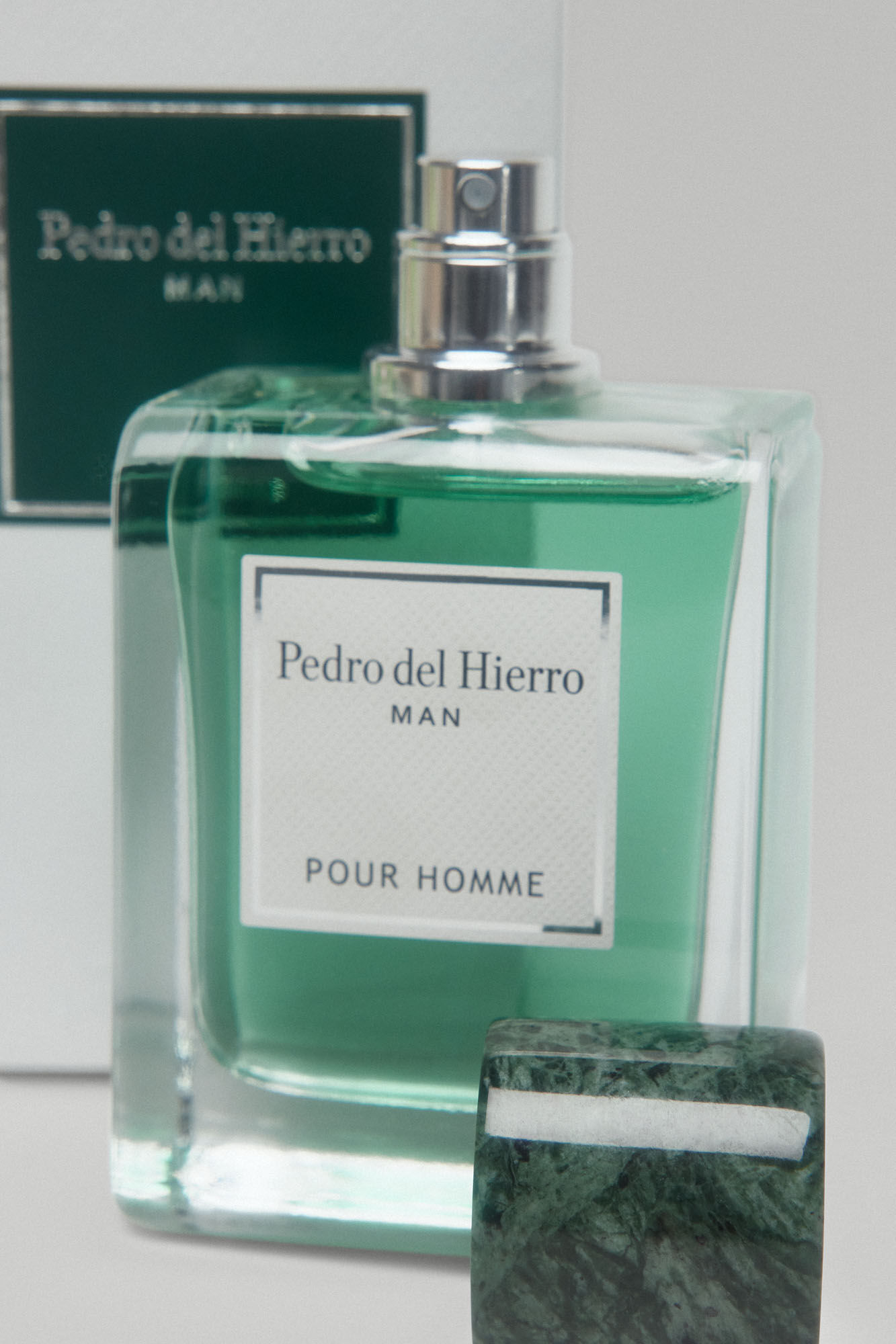 Pedro del Hierro Pour homme men's fragrance Green