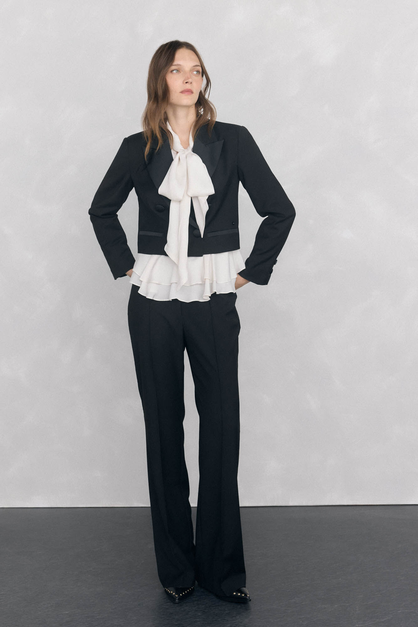 Pedro del Hierro Blazer curto preto