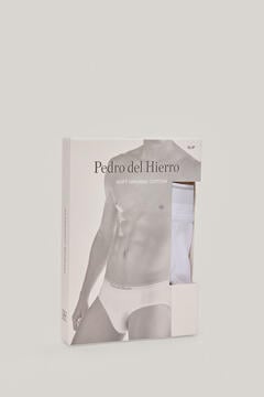 Pedro del Hierro Plain jersey-knit briefs White