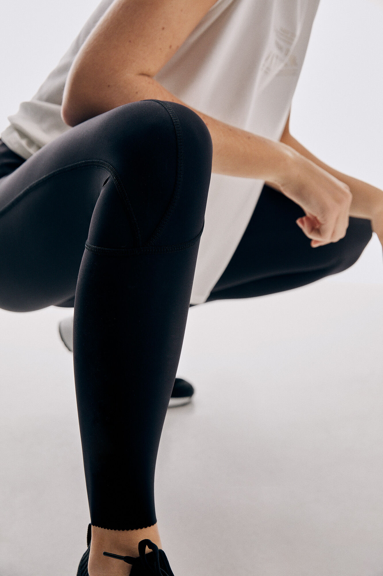 Pedro del Hierro High waist compression leggings Black