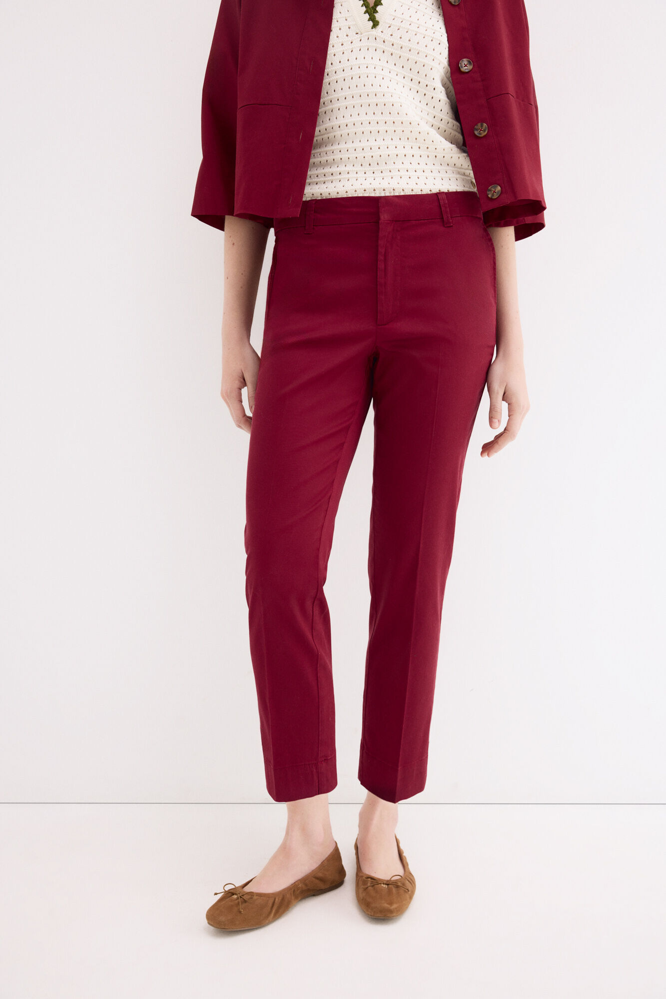 Pedro del Hierro Slim classic trousers