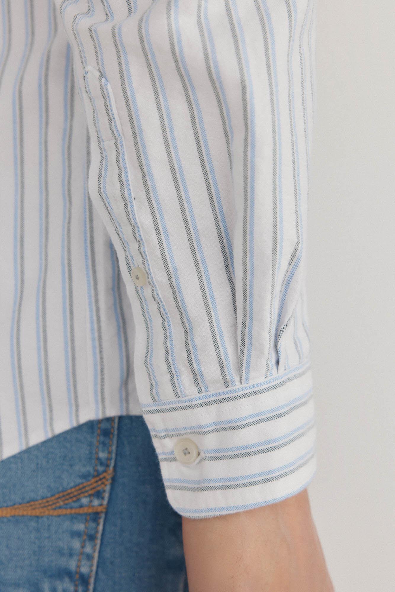 Pedro del Hierro Camisa iconic oxford rayas