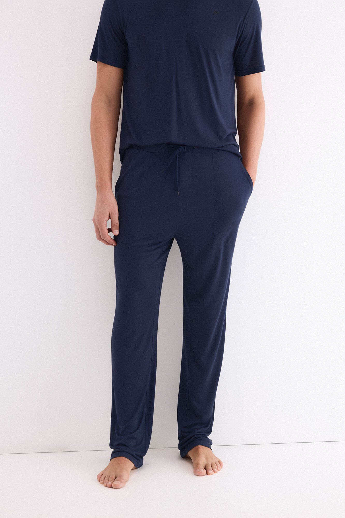 Pedro del Hierro Jersey-knit pyjamas set Blue