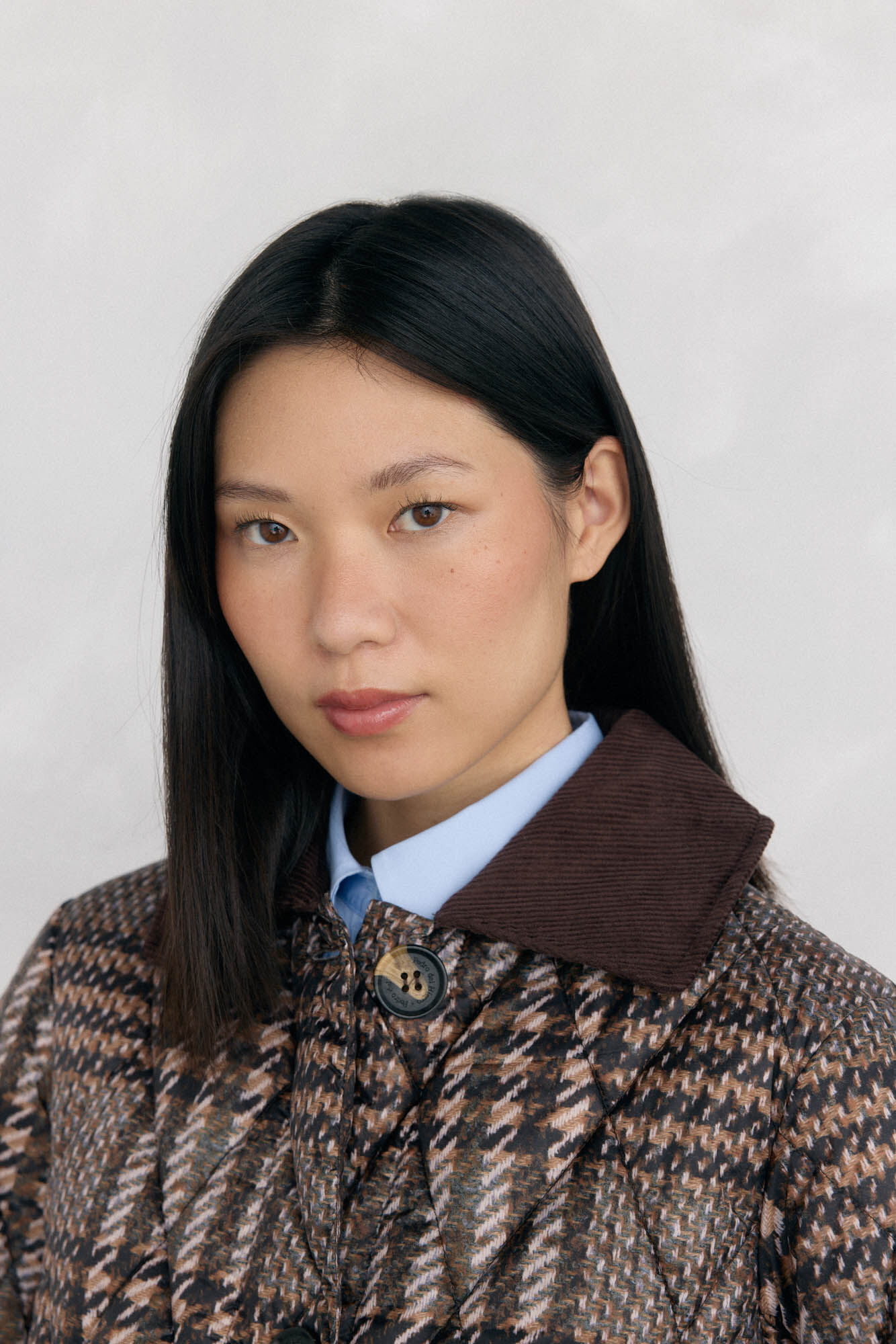 Pedro del Hierro estampado curta ultraleve Marrom