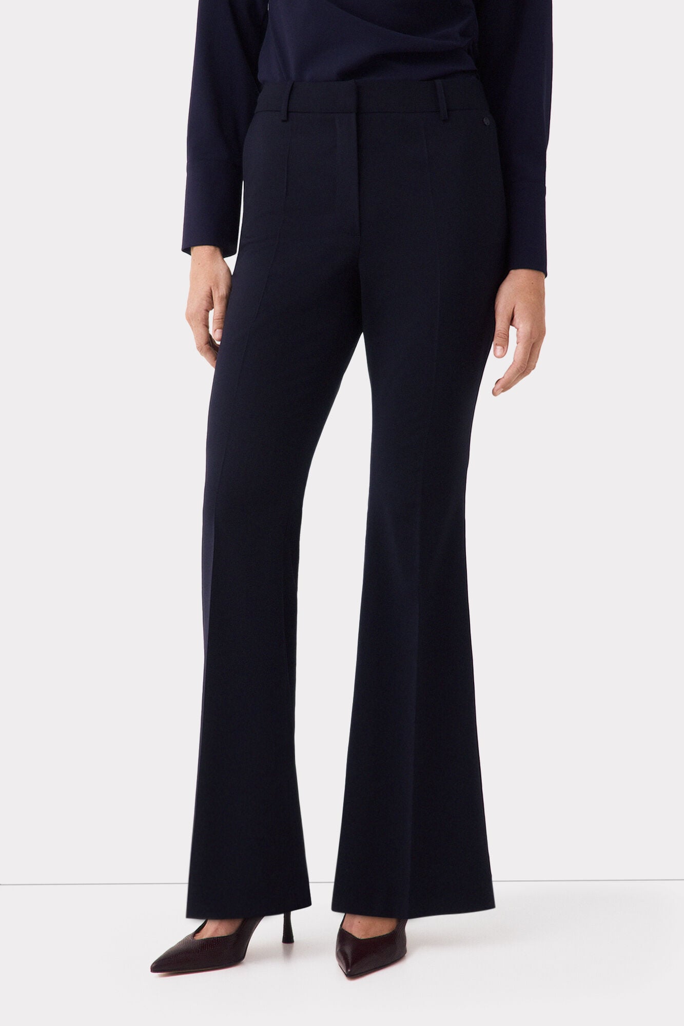 Pedro del Hierro Flare trousers
