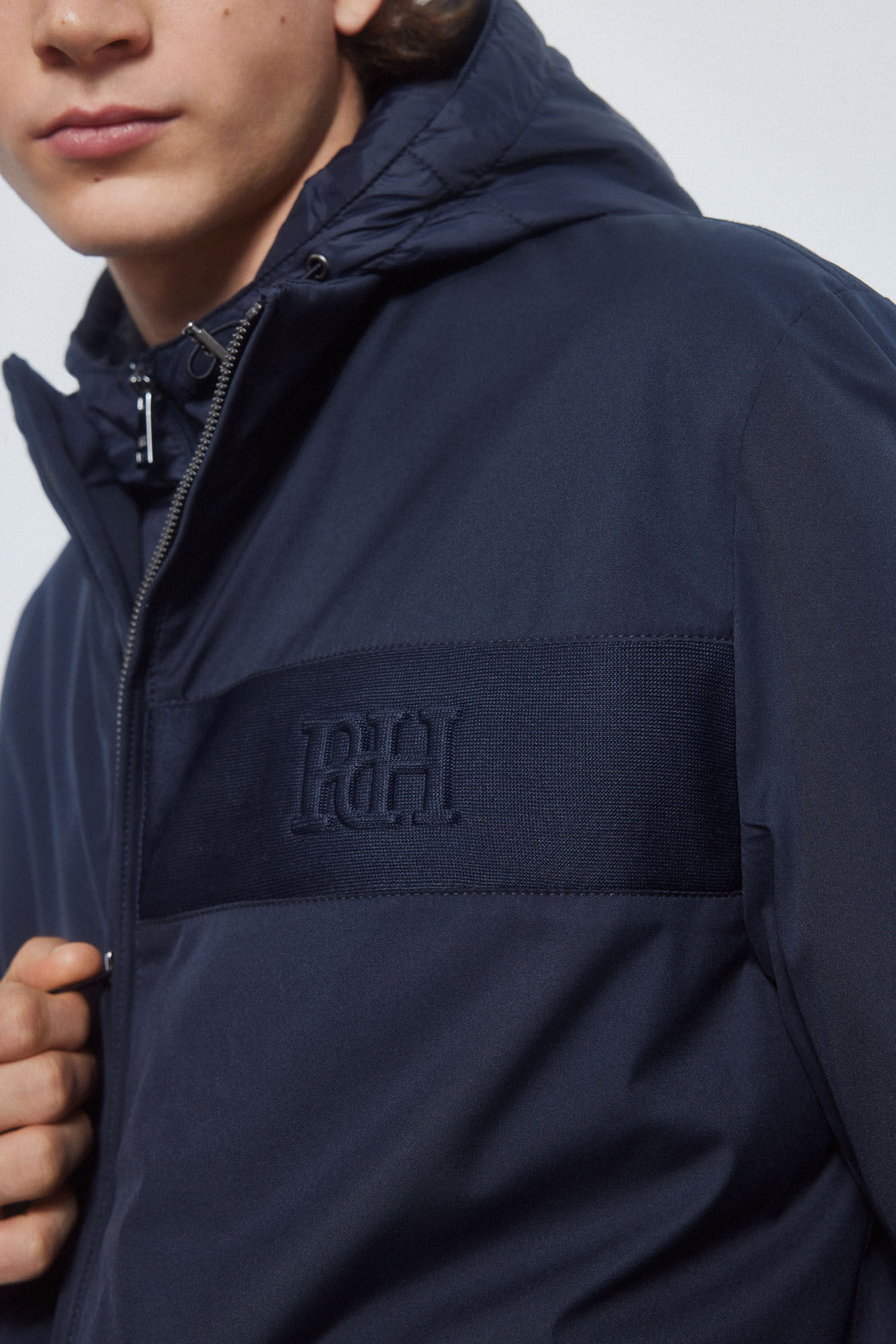 Pedro del Hierro Lined jacket Blue