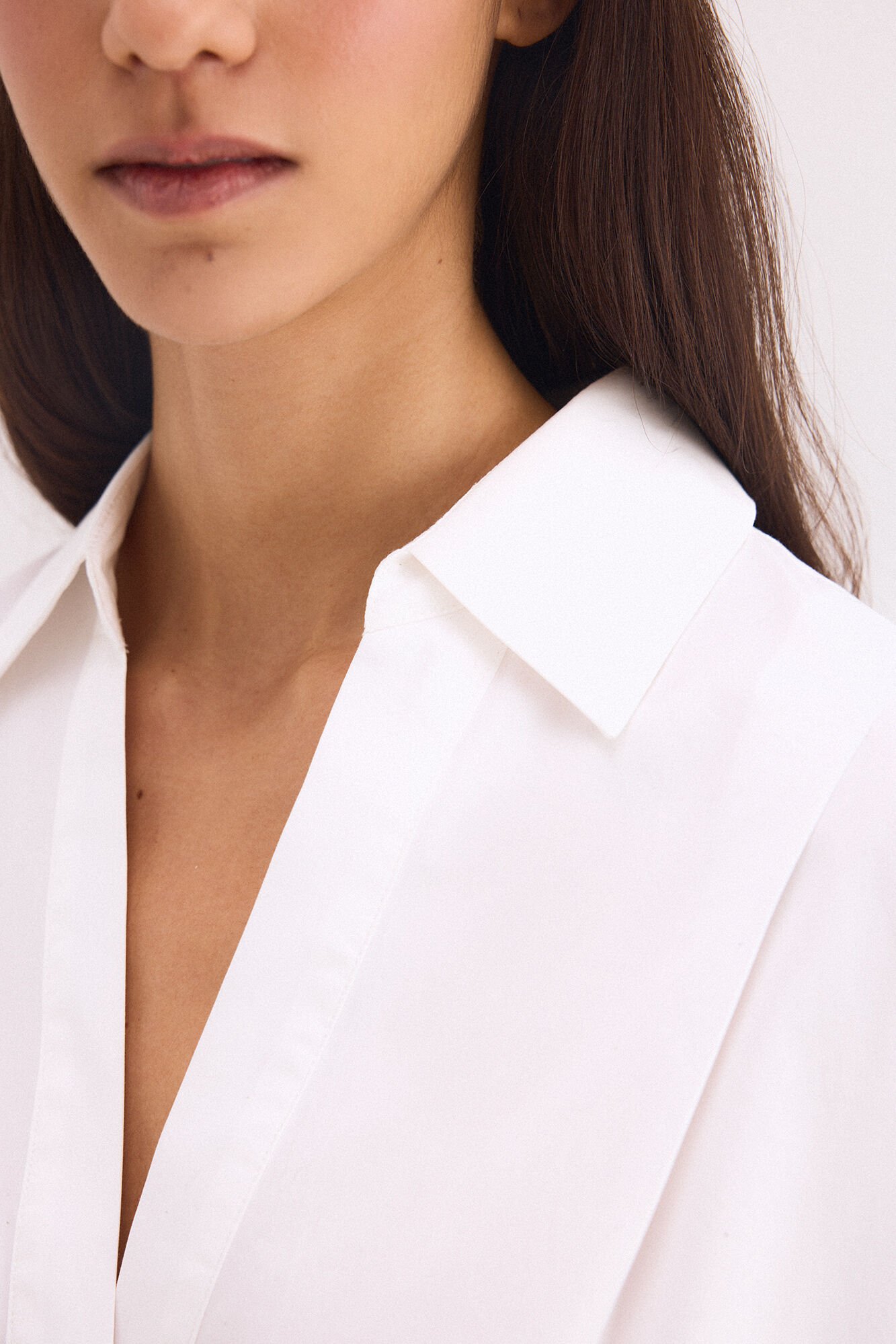 Pedro del Hierro Loose plain shirt White