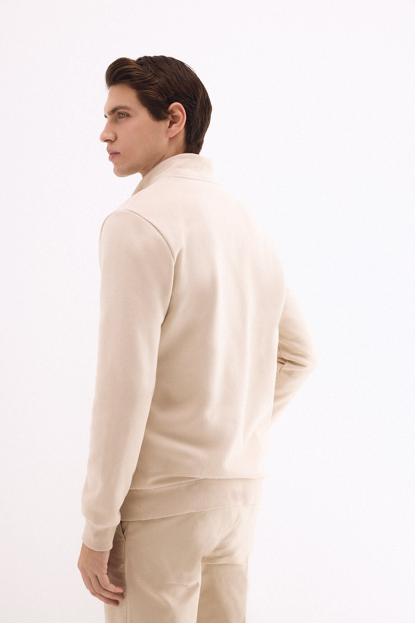 Pedro del Hierro Logo cardigan Beige