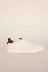 Pedro del Hierro White leather sneaker White