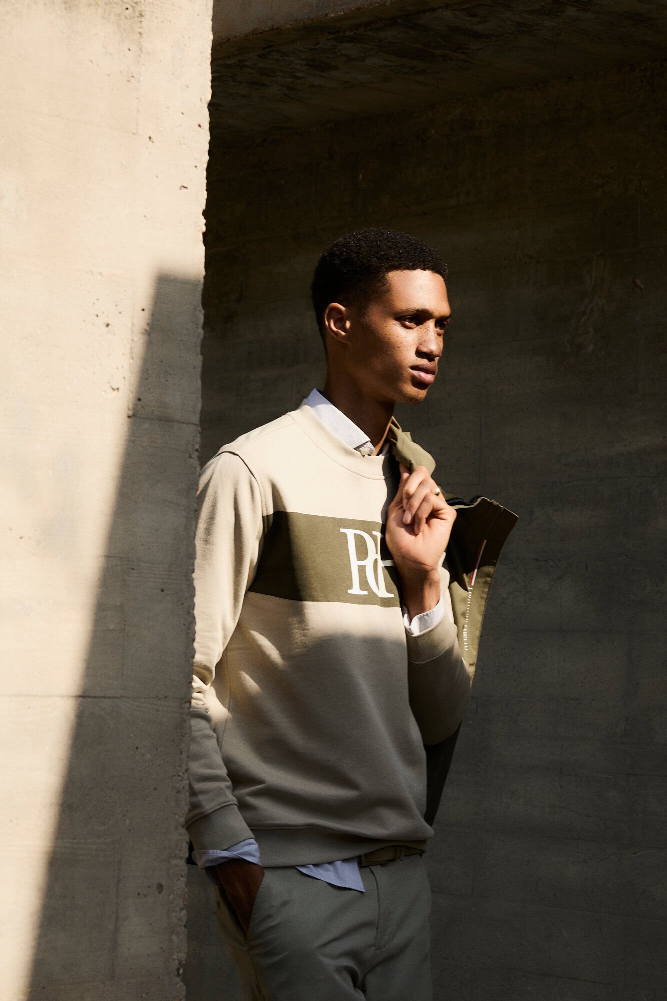 Pedro del Hierro Sudadera logo