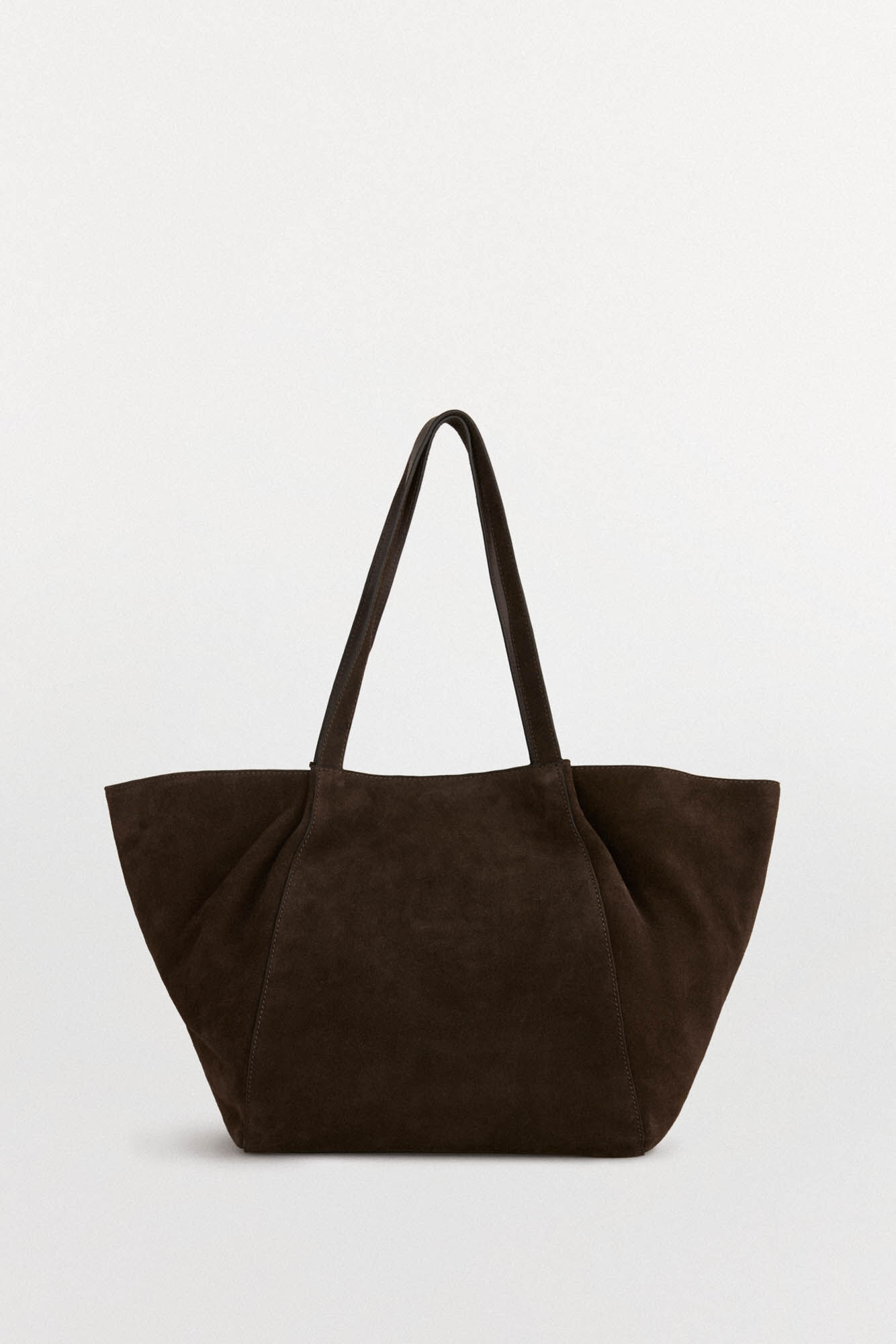 Pedro del Hierro Bolsa de compras de croute Marrom