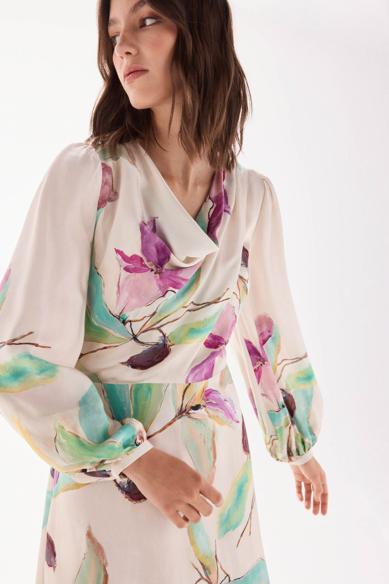 TFP by Tamara Falc&oacute; Positioned flower print dress Several