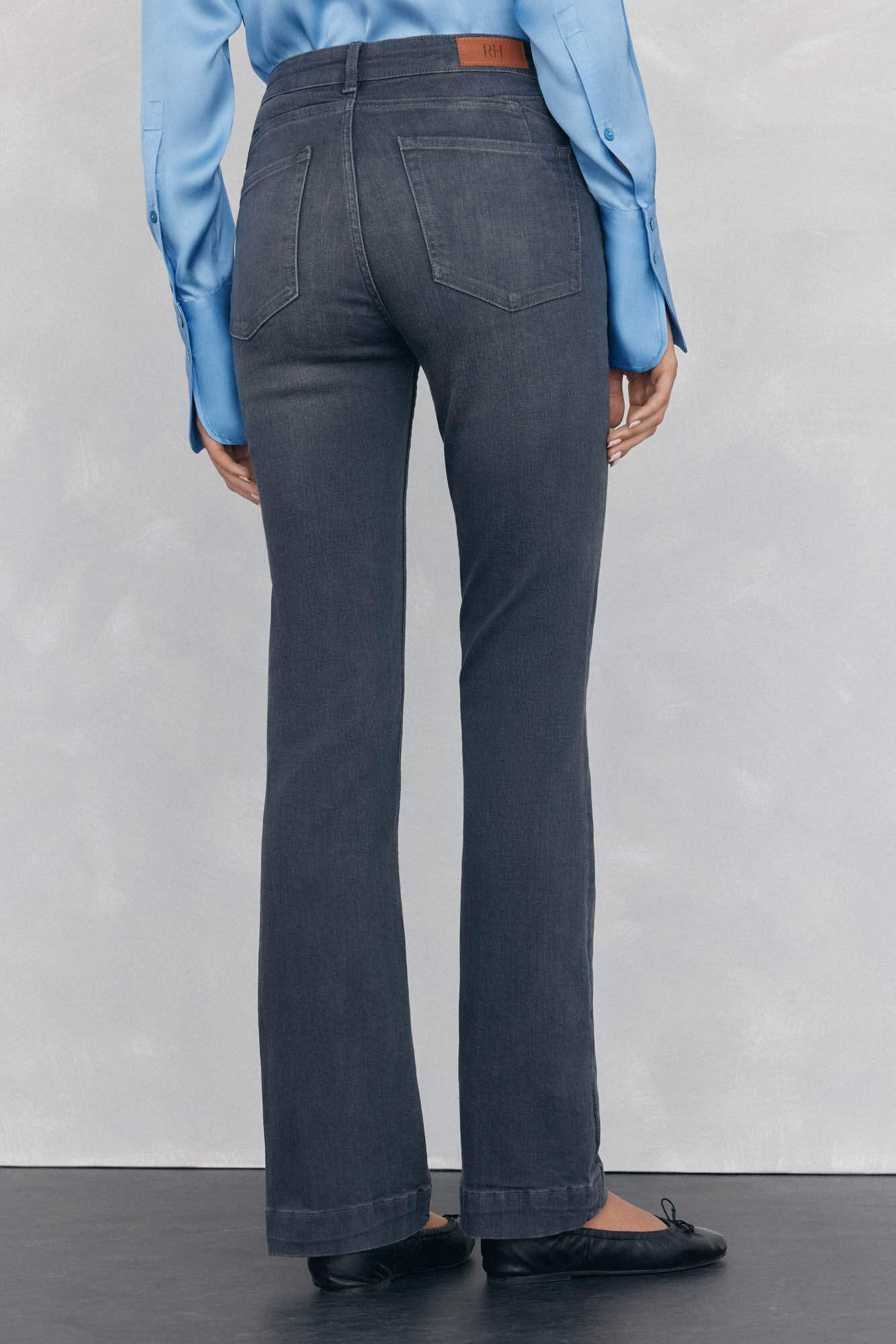 Pedro del Hierro Push up flare jeans Grey