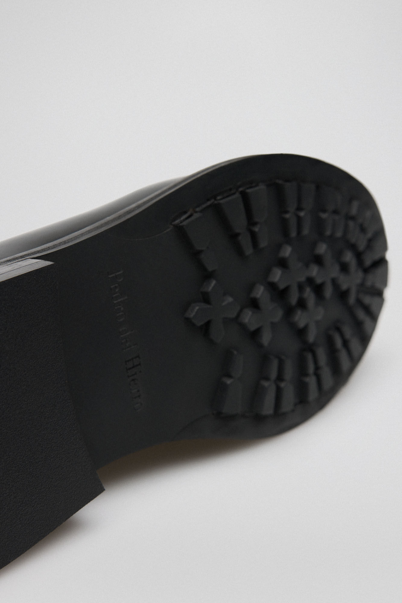 Pedro del Hierro Sapato cord&otilde;es Preto