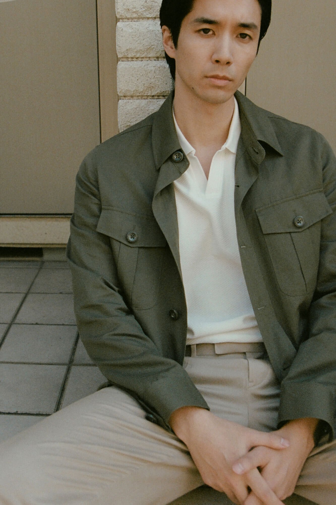 Pedro del Hierro Technical 4-pocket jacket