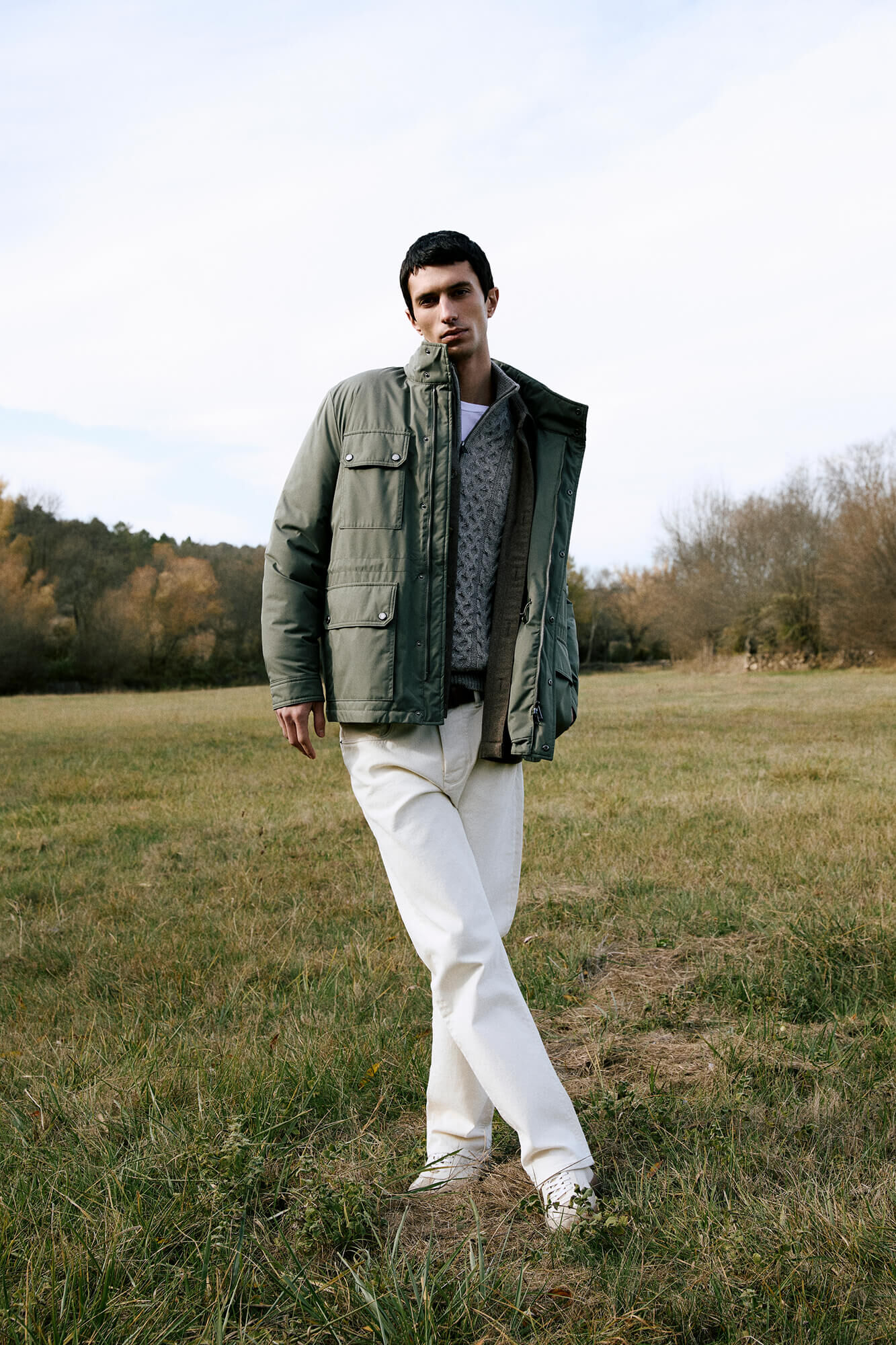 Pedro del Hierro Jaqueta de 4 bolsos