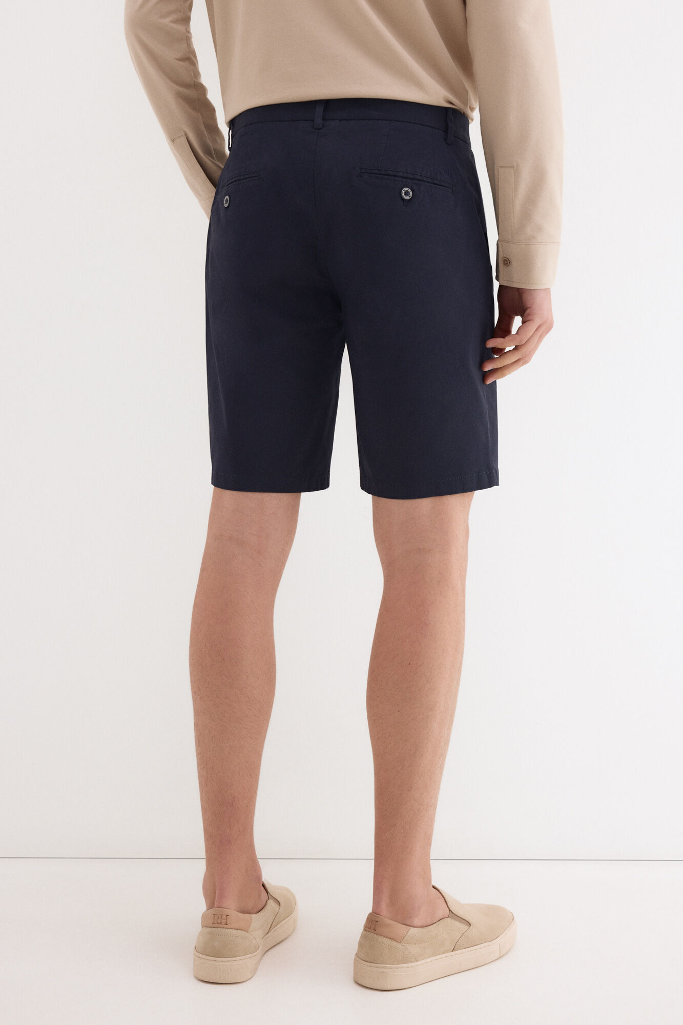 Pedro del Hierro Regular chino Bermuda shorts