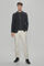Pedro del Hierro Cotton/silk/cashmere round neck jumper Grey