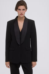 Pedro del Hierro Blazer tuxedo Black