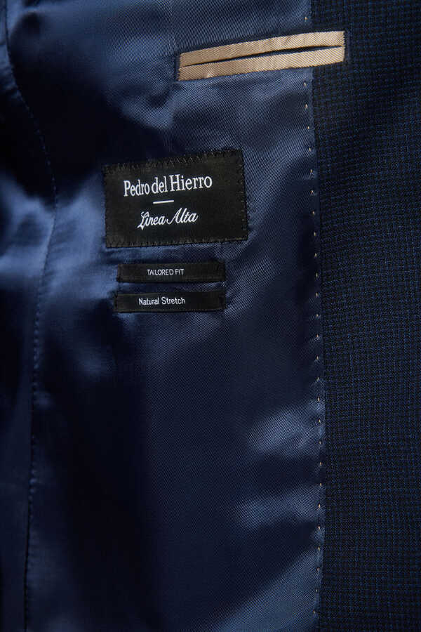 Pedro del Hierro Americana microcuadro tailored Blue