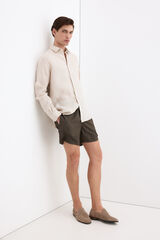 Pedro del Hierro Fato de banho liso b&aacute;sico Verde