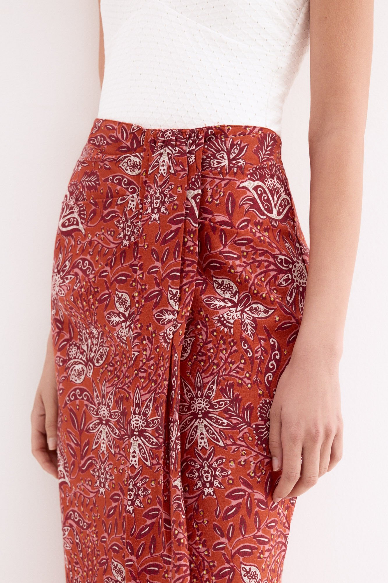 Pedro del Hierro Sarong skirt Pink